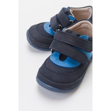 Mnpc Erkek Çocuk Lacivert Hakiki Deri İlk Adım Günlük Ayakkabı