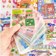 Guguk Happy Planet Temalı 100 Yaprak Sticker Seti Bullet Journal GGK DA006