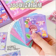 Guguk Momojan Fashion Temalı 100 Yaprak 4 Bölmeli Sticker Seti Bullet Journal GGK DAX004