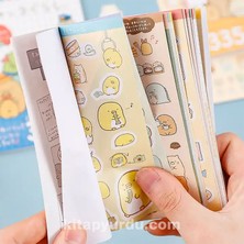 Guguk Sevimli Karakterler Dünyası 435 Adet Sticker Defteri Bullet Journal GGK ZI003