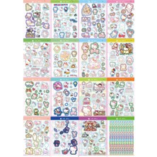 Guguk Hello Kitty Temalı Sticker Kitapçığı GGK PM006