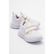 mnpc Unisex Çocuk Beyaz Günlük Spor Ayakkabı