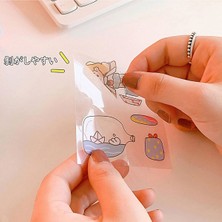 Guguk Good Time Temalı 100 Yaprak 4 Bölmeli Sticker Seti Bullet Journal GGK DJ059