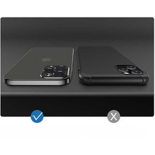 Apple iPhone 13 Pro Max Kılıf Zore Mat Gbox Kapak-Siyah