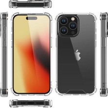 Apple iPhone 15 Pro Kılıf Zore Nitro Anti Shock Silikon-Renksiz