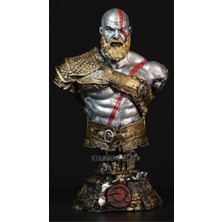 God Of War Kratos Büst, God Of War Ragnarök Kratos Figür