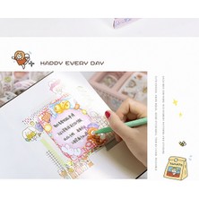 Guguk Potato Chips Sarı Temalı Journal Seti • Washi Bant • Memopad • Sticker (GGK-DRK065)