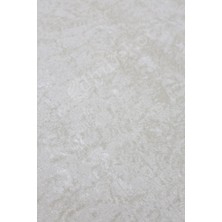 Diji Dekor Halı Krem  Janjanlı Yuvarlak Kaymaz Kesme Ince Yolluk Kilim Salon Halısı Modelleri