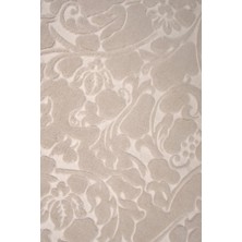 Diji Dekor Halı Vizon Elit Yıkanabilir Saçaklı Oval Kesme Ince Yolluk Kilim Salon Halısı Modelleri