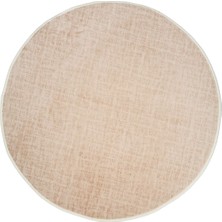 Diji Dekor Halı Vizon Stylish Yıkanabilir Yuvarlak Kesme Ince Yolluk Kilim Salon Halısı Modelleri