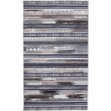 Diji Dekor Halı Kahverengi  Köln Yıkanabilir  Kesme Ince Yolluk Kilim Salon Halısı Modelleri