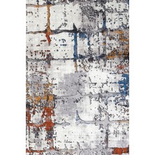 Diji Dekor Halı Multi  KY7005 Saçaklı Oval Kaymaz Kesme Ince Yolluk Kilim Salon Halısı Modelleri