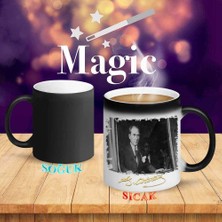 Camdan Bakan Kemal Atatürk Sihirli Kupa Bardak-ataturk-s301