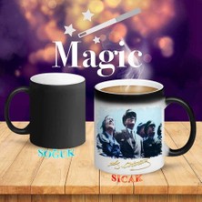 Makam Aracının Önünden Kemal Atatürk Sihirli Kupa Bardak-ata453