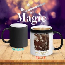 Zübeyde Hanım ve Mustafa Kemal Atatürk Sihirli Kupa Bardak-s131