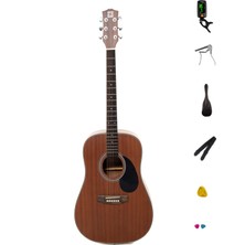 Strauss SA-310 Akustik Gitar - Full Maun (FULL SET-HEDİYELİ)