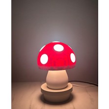 Nkateiler Nk Ateiler Mantar Şekilli Çocuk Odası Masa LED Gece Lambası