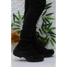 Scooter P1493 Siyah Outdoor Ayakkabı Orijinal Ürün Hakiki Deri Su Geçirmez Erkek Ayakkabı