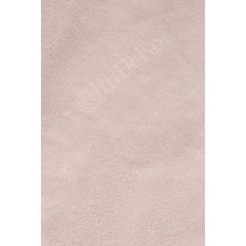 Diji Dekor Peluş Halı Pembe Saçaklı Yuvarlak Kesme Post Yolluk Kilim