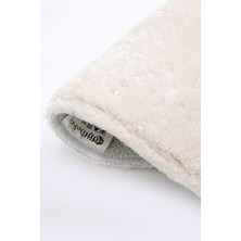 Diji Dekor Peluş Halı Açık Vizon Yıkanabilir Şekilli Post Yolluk Kilim