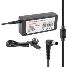 Mazsay 14 Volt - 3 Amper Plastik Kasa Masaüstü Adaptör 6.5*4.4 Uç - Samsung Monitör Adaptörü