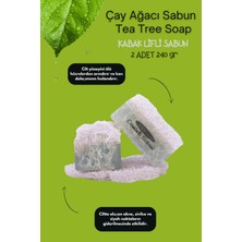 Aktürk Osmanli Sabuni Çay Ağacı Tea Tree Doğal Kabak Lifli Selülit Sabunu 240 gr x 2 Adet