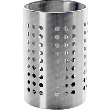 Online Kapında lüks Metal Silindir Kaşıklık Tezgah Üstü Servis Standı Dik Kaşıklık Düzenleyici