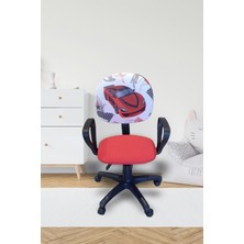 Depolife Çocuk Oyun Faaliyet Ofis Sandalyesi Koltuğu Kırmızı Arabalı