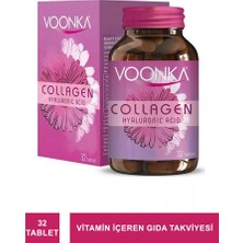 Voonka Collagen Hyaluronic Acid 32 Tablet (32 Günlük)