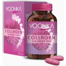 Voonka Collagen Hyaluronic Acid 32 Tablet (32 Günlük)