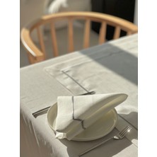 Creamin Home Creaminhome 12 Adet Gri Çizgili Peçete