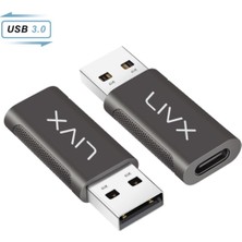 Byars-C To USB 3.0 Çevirici Dönüştürücü Otg Adaptör Lva-Otgcf Byarsbilişim