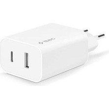 Byars-Duo Pd 32W Seyahat Hızlı Şarj Aleti Usb-C + Usb-A Byarsbilişim