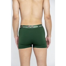 Bacchus Couture 3'lü Yumuşak ve Nefes Alabilir Pamuklu Erkek Boxer - Şık ve Rahat Iç Giyim Seti