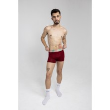 Bacchus Couture 3'lü Yumuşak ve Nefes Alabilir Pamuklu Erkek Boxer - Şık ve Rahat Iç Giyim Seti
