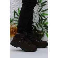 Scooter M4107 Kahve Anatomik Orijinal Ürün  Deri Su Geçirmez Erkek Bot