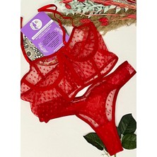 BG Vogue Julia Puantiyeli Bralet Takım