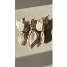 Creaminhome 10 Adet Bej Peçete