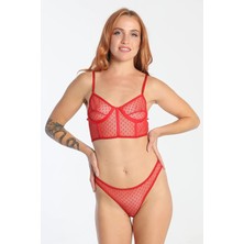 BG Vogue Julia Puantiyeli Bralet Takım
