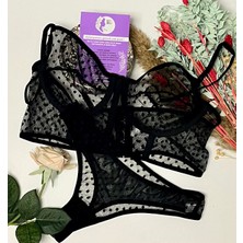 BG Vogue Julia Puantiyeli Bralet Takım