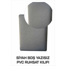 Oto Ruhsat Kılıfı Pvc  Siyah Yazısız 1. Sınıf Kaliteli Hammadde 1 Adet