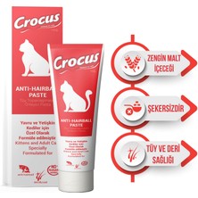 Crocus Anti Hairball Kedi Malt Macunu 100 gr x 2 Adet