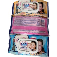 Lara Baby Soft Islak Havlu 72LI x 12 Paket - 864 Yaprak