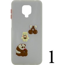 Nettech Xiaomi Redmi Note 9s Uyumlu Maskot Seri Arka Koruma Kılıf