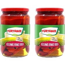 Tamek Türtamek Közlenmiş Biber 670 gr 2 Li