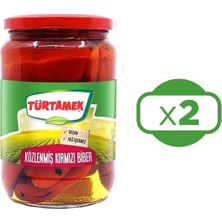 Tamek Türtamek Közlenmiş Biber 670 gr 2 Li