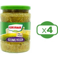 Tamek Türtamek Közlenmiş Patlıcan 520 gr 4 Lü