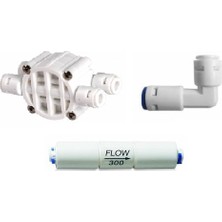 Su Arıtma Cihazı Yenileme Kiti Shut Off Flow Check Valf Quick