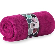 Mislina Deluxe Wellsoft Battaniye Fuşya Çift Kişilik 200X220 cm