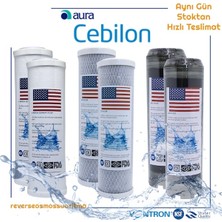 Lotto Filters Ihlas Su Arıtma Filtresi Uyumlu Çift Karbonlu Filtresi Yıllık Filtre Set